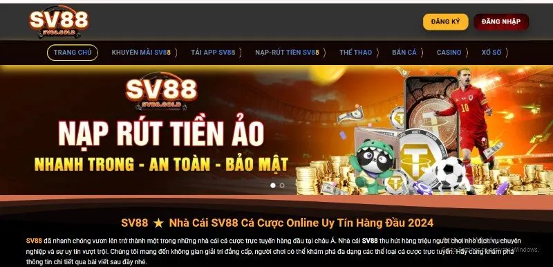 SV88 và Dobrovol.org - Nâng tầm cá cược trực tuyến